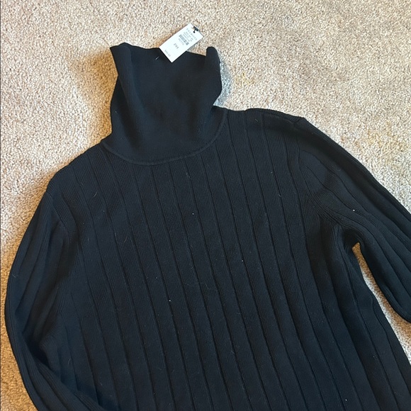 Talbots Ribbed Turtleneck Sweater - Picture 2 of 4